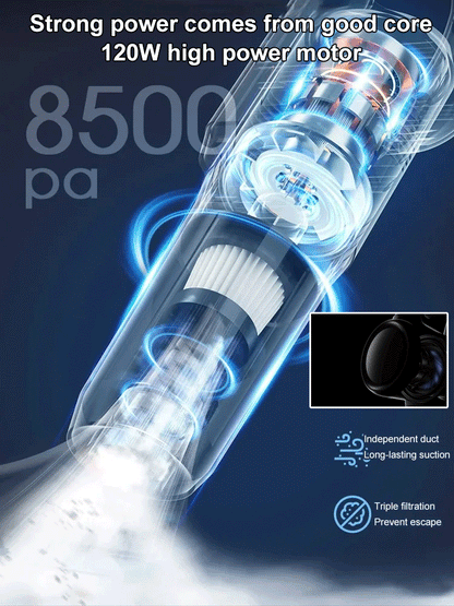 💥Offres spéciales d'été : Aspirateur sans fil à -49 % – Puissance d'aspiration de 6 000 Pa pour la maison et la voiture 